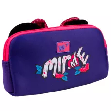 Пенал м`який YES TO-01 "Minnie Mouse", фіолетовий 22*12*5см., 533006
