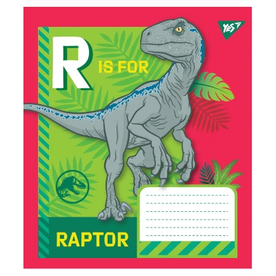 Зошит А5/12 арк лінія YES Jurassic World, 766206