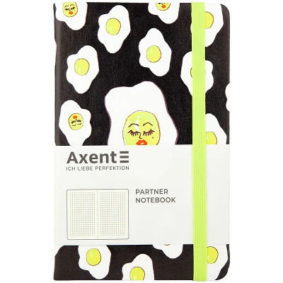 Книга записна Partner BBH, 125*195, 96арк, кліт, Eggs 8210-01-A