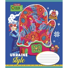 Зошит А5/24 арк лінія 1В Ukraine style, 765908