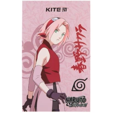 Блокнот-планшет А6, 50арк, нелінований Naruto NR23-195 Kite