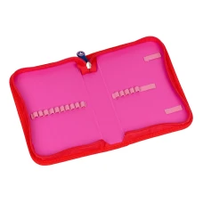 Пенал твердий YES одинарний без клапану HP-02 Heart beat, синій 533077
