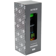 Термос Fine 350 мл, чорний K21-305-01 Kite