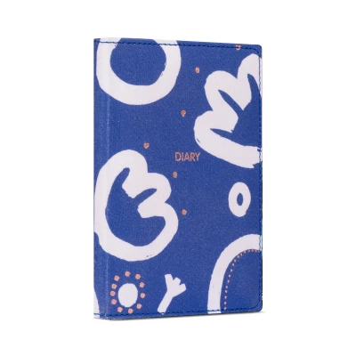 Щоденник А6 недат. Yes Ultramarine flowers art  тверд., 320 стор. 252100