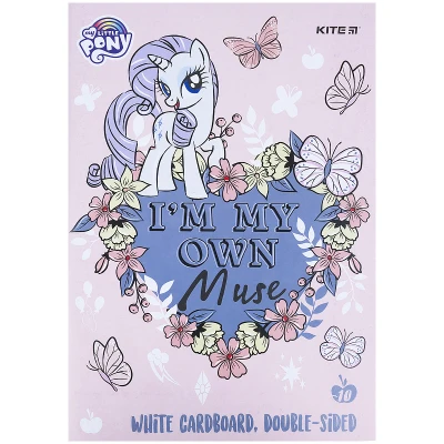 Картон білий двостор. (10арк) A4 My Little Pony LP21-254 Kite