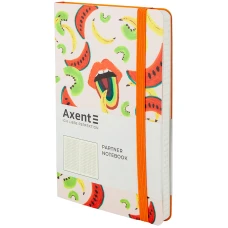 Книга записна Partner BBH Soft, 125*195, 96арк, кліт, Fruits 8212-03-A