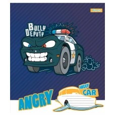 Зошит А5/12 арк коса 1В Angry car, 766297