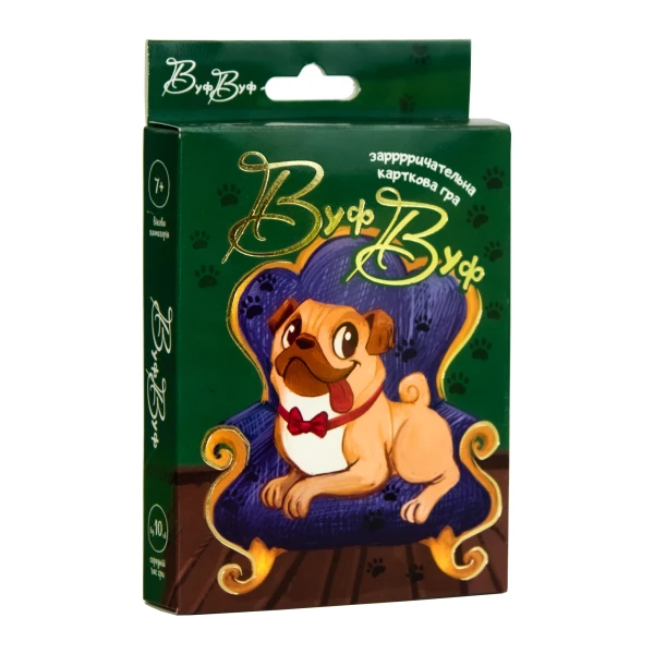 Карткова гра 30955 (укр) "Вуф Вуф", в кор-ці 14-9,3-2,2 см