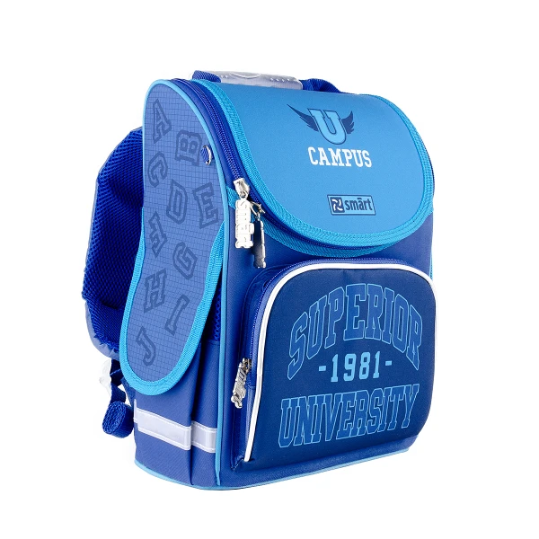 Рюкзак шкільний каркасний Smart PG-11 "Campus" 34*26*11см., 558072
