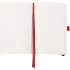Книга записна Partner Soft Skin,125*195, 96арк, кліт, червона, 8616-06-A
