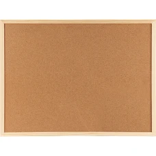 Дошка коркова, 90*120 см., дерев'яна рамка 9603-A