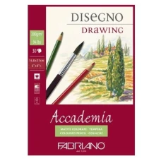 Склейка для рисунку Accademia А5 (14,8*21см), 200г/м2, 30л., Fabriano