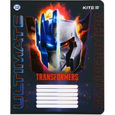 Зошит 12 арк., лінія, cофт тач + УФ лак, Transformers TF22-234 Kite