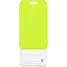 Бейдж-чохол SoftTouch матовий, салатовий, 4550V (54*85мм)