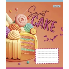Зошит А5/18 арк лінія 1В Sweet cake, 766342