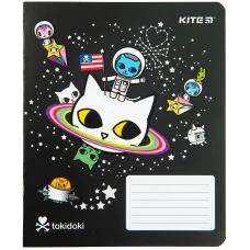 Зошит 18 арк., лінія, УФ лак + глітер, tokidoki TK23-237 Kite