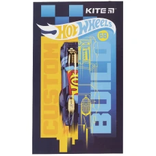 Блокнот-планшет А6, 50арк, нелінований Hot Wheels HW21-195 Kite
