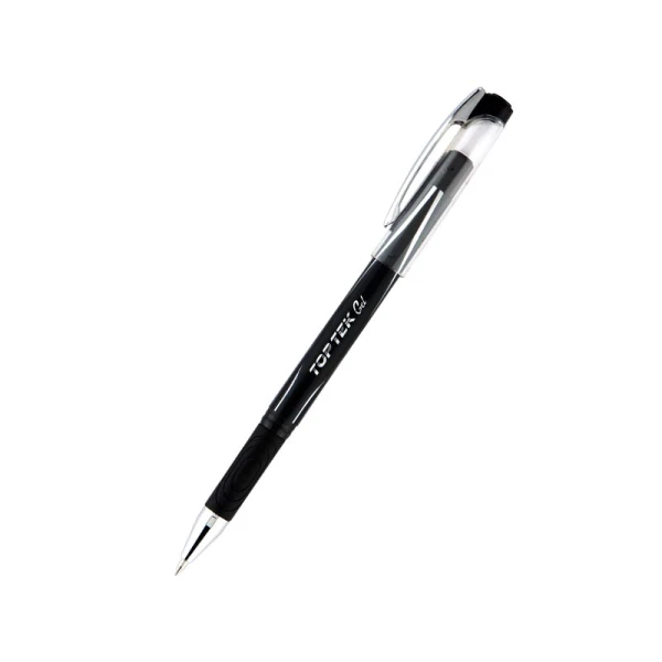 Ручка гелева Top Tek Gel, чорна UX-133-01