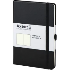 Книга записна Partner, 125*195, 96арк, нелін, чорна, 8307-01-A