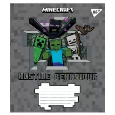 Зошит А5/12 арк лінія YES Minecraft, 766205