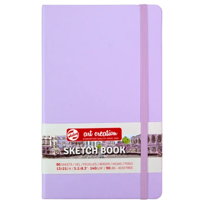 Блокнот для графіки Talens Art Creation 140г/м2, 13*21см, 80л., Pastel Violet, Royal Talens
