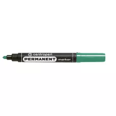 Маркер Permanent 8566 2,5 мм круглий зелений, Centropen