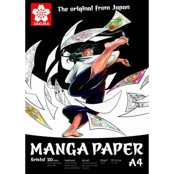 Альбом для рисунку MANGA, A5, Sakura