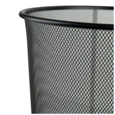 Корзина для паперу 260x280мм метал., чорна 2119-01-A