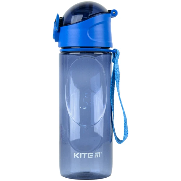 Пляшечка для води, 530 мл, синя K22-400-02 Kite