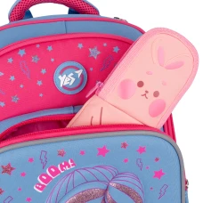 Рюкзак шкільний напівкаркасний YES S-91 "Girls style" 38*29*13см., 553642