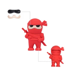 Гумка фігурна "Ninja", 2 кол./уп., 560526 YES