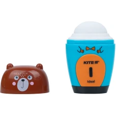 Точилка з контейнером та гумкою Jungle, асорті K21-366