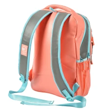Рюкзак молодіжний YES T-32 "Citypack ULTRA" кораловий/сірий 43*30*12см., 558413