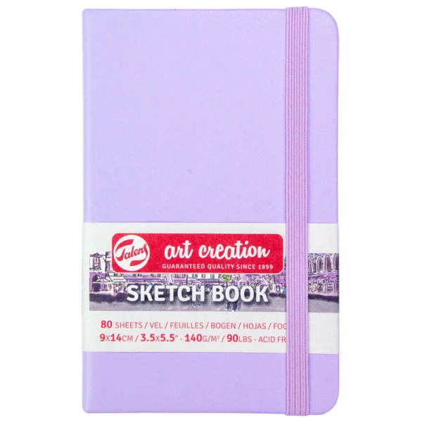 Блокнот для графіки Talens Art Creation 140г/м2, 9*14см, 80л., Pastel Violet, Royal Talens