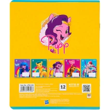 Зошит 12 арк., лінія, софт тач + УФ лак, My Little Pony LP22-234 Kite