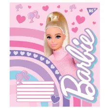 Зошит А5/12 арк лінія YES Barbie, 766201