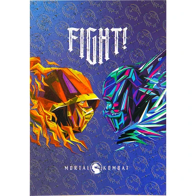 Блокнот-планшет A5, 50арк, клітинка, Mortal Kombat MK22-194-2 Kite
