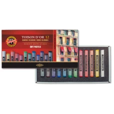 Крейда-пастель TOISON D'OR, 12 кол. 8512 Koh-i-noor