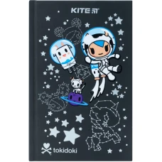 Книга записна А6, 80арк. кліт. тверда обкл. tokidoki TK22-199-1 Kite