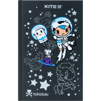 Книга записна А6, 80арк. кліт. тверда обкл. tokidoki TK22-199-1 Kite