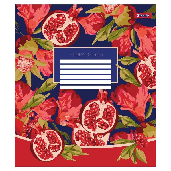 Зошит А5/36 арк лінія 1В Floral series, 766419