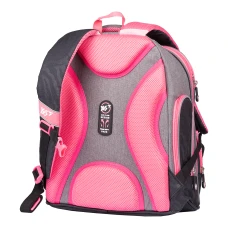 Рюкзак шкільний YES S-30 Juno Max "Yes style", сіро/чорний 38*31*19см., 558738