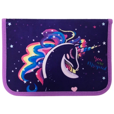 Пенал 1-яр з 1 відд наповнений Magical, 210/70D PL, 20302C, Class
