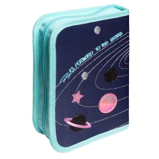 Пенал твердий YES одинарний з двома клапанами HP-04 Cosmos 533370