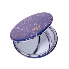 Дзеркало YES компактне "Viola", кругле, 7,5 см, фольга, 707303