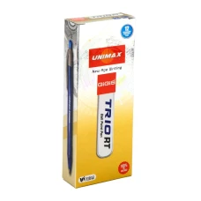 Ручка кулькова автом. Trio RT, синя UX-109-02