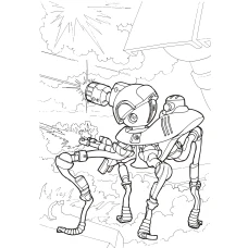 Розмальовка А4 "Robot Heroes", 12 с. 741098