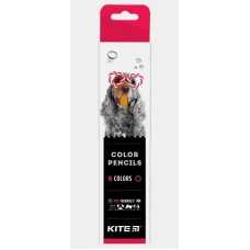 Олівці кольорові, 6 шт. Kite Dogs K22-050-1
