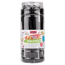 Ручка 1Вересня кульк/масл "Amazik" 0,7 мм, чорна, 412098