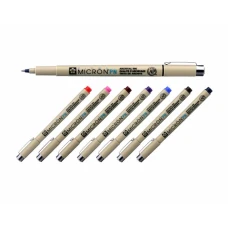 Ручка гелева, PIGMA MICRON PN Червоний (лінія 0.4-0.5мм), Sakura